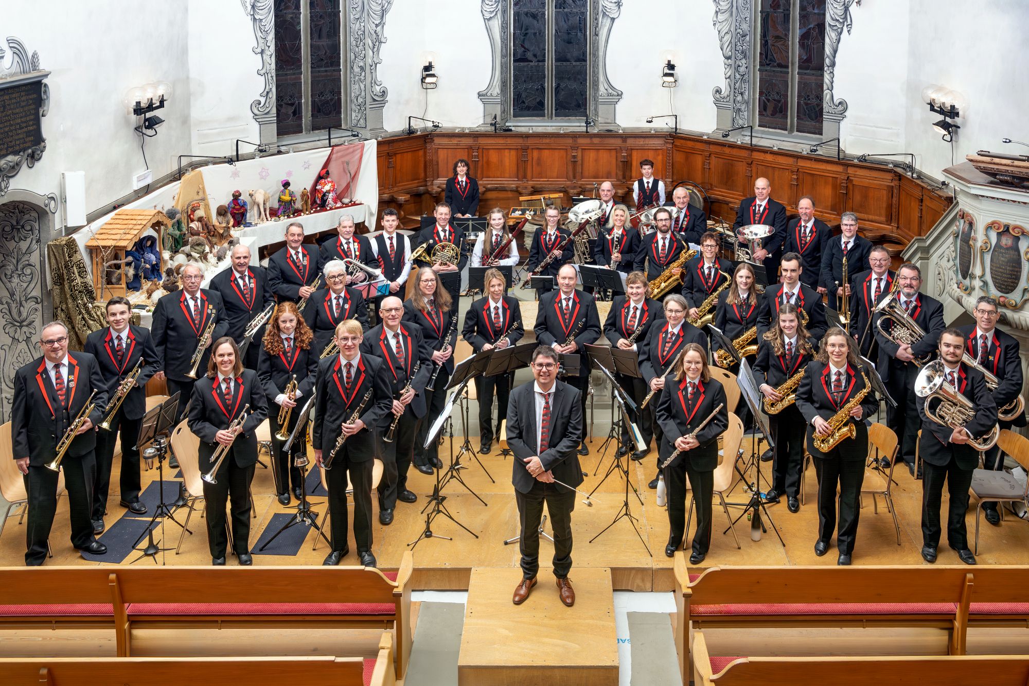 Die MGB am Kirchenkonzert 2024